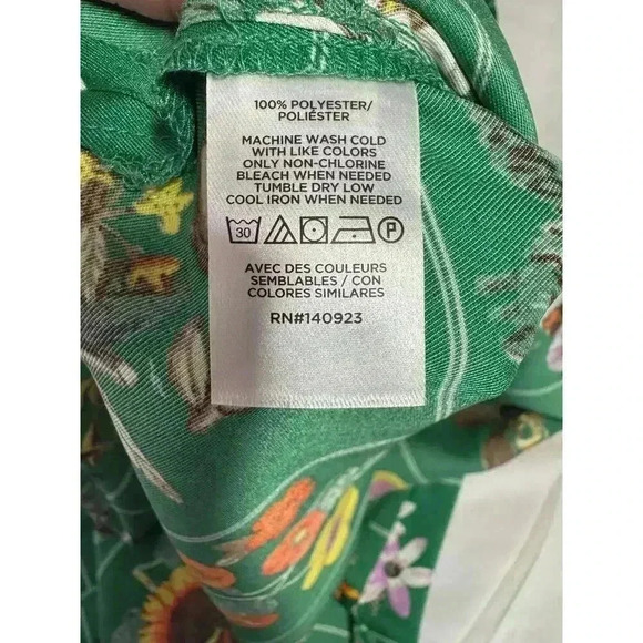 Floral Green Midi Dress - Picture 11 of 13